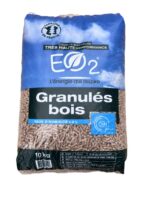 Granulés de bois EO2 15kg – Palette de 66 ou 33 sacs – Image 2