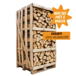Box 2m³ de bois de chauffage sec étuvé
