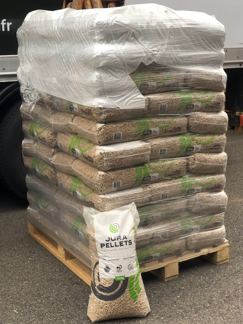 Pellets Jura - Palette de 66 sacs de 15 kg