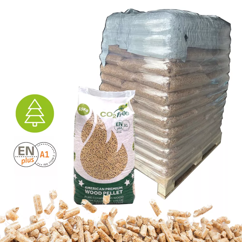 Américan Pellets - Palette de 84 sacs