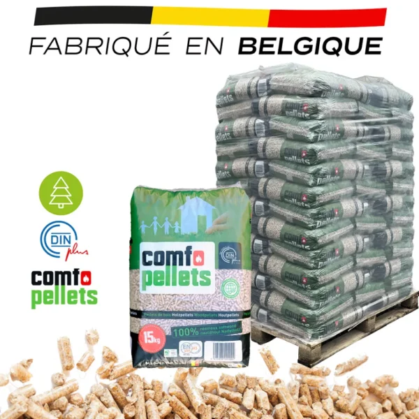 Comfo Pellets - Palette de 65 sacs