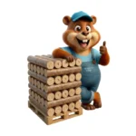 Bûches de bois Enzo MI-SEC 50CM