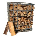 Box métallique de 1.50 stère - Bois en 50 cm