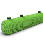 Cuve à eau enterrée de 45000L