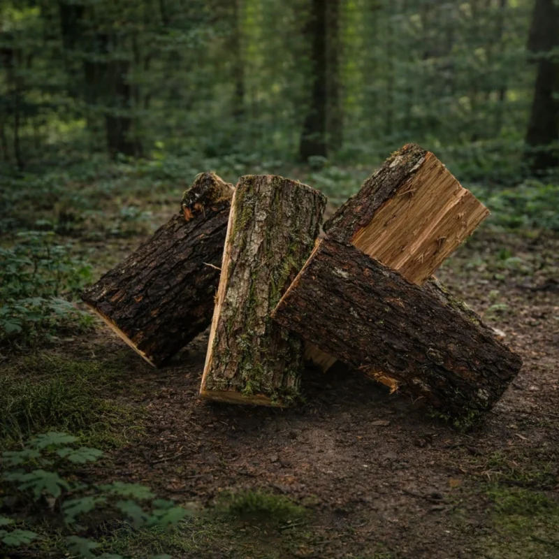 Bois vert 25 cm