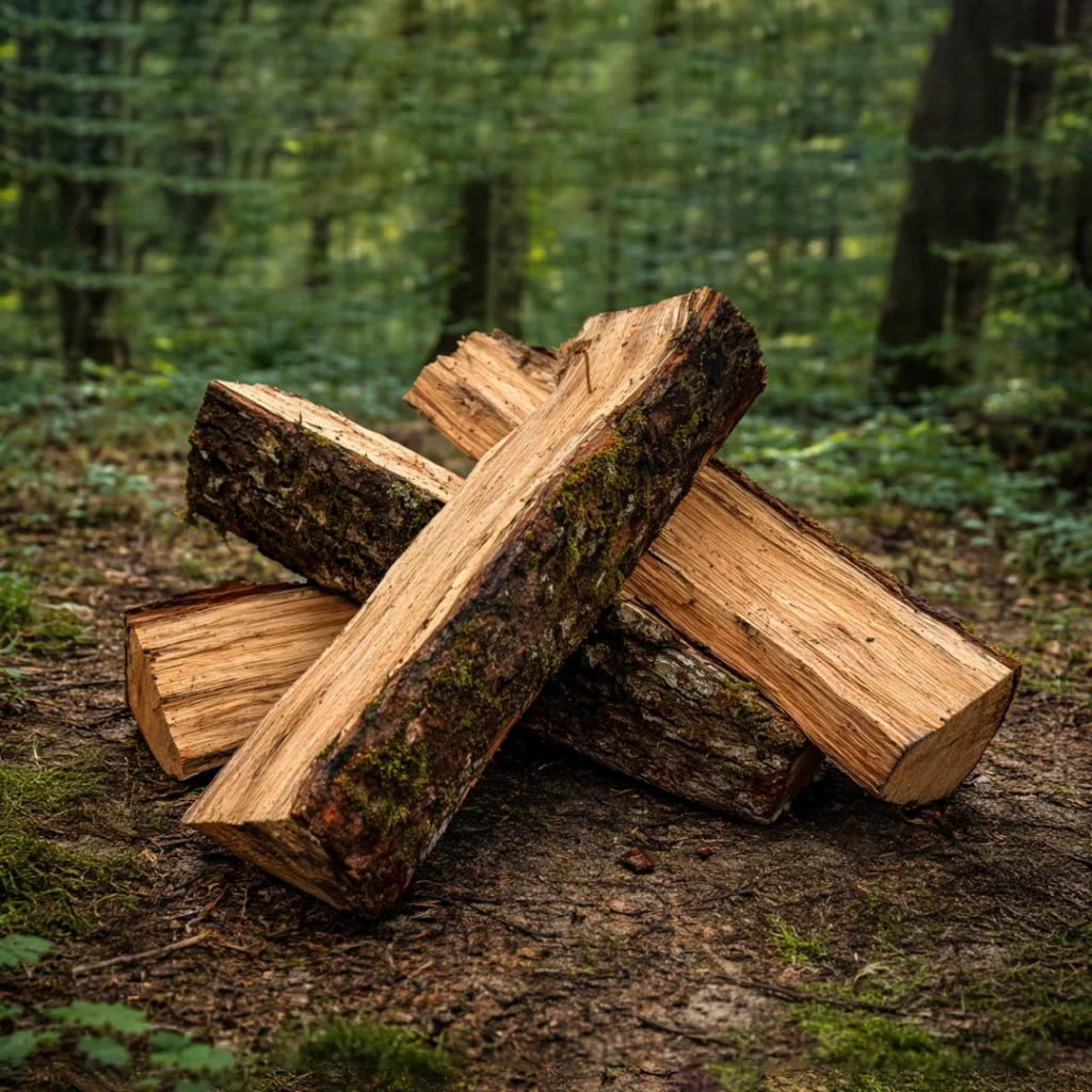 Bois vert 50 cm (frais fendu) Bois vert 50 cm (frais fendu)