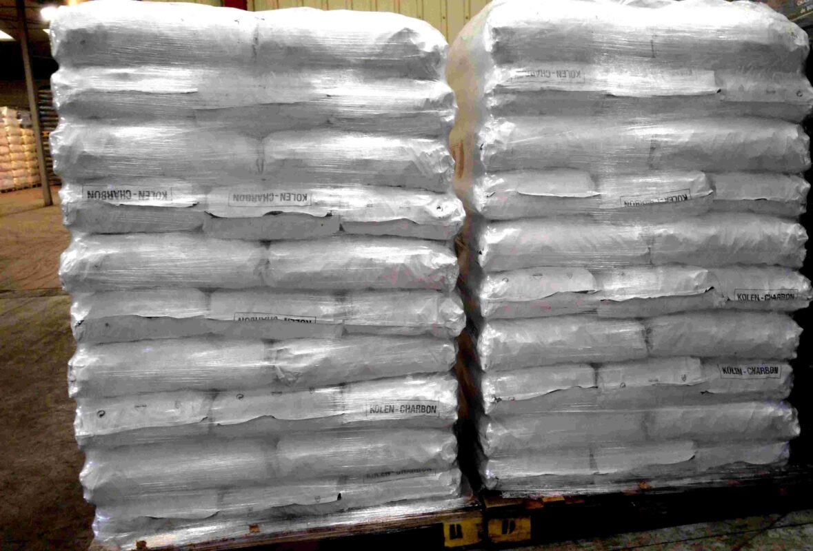 Charbon Coke de Pétrole 30/60 - Palette de 50 sacs 20 kg
