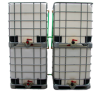 Cuve IBC empilée 1000 litres x 4