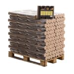Briquettes rondes de hêtre