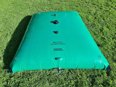 Citerne souple autoportante 3.000 litres